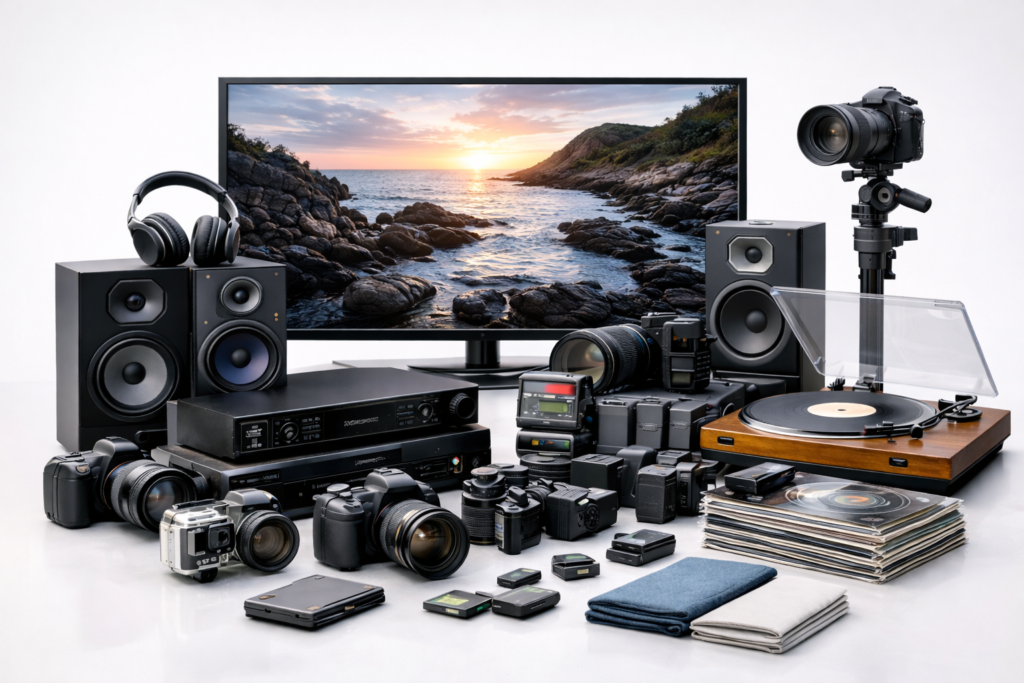 TV, AUDIO Y FOTOS