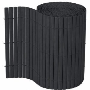 VOUNOT® Cañizo Ocultación PVC Doble Cara 80 x 500 cm