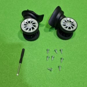 Yibuy 2 Piezas Gris 91x97x49mm Rueda