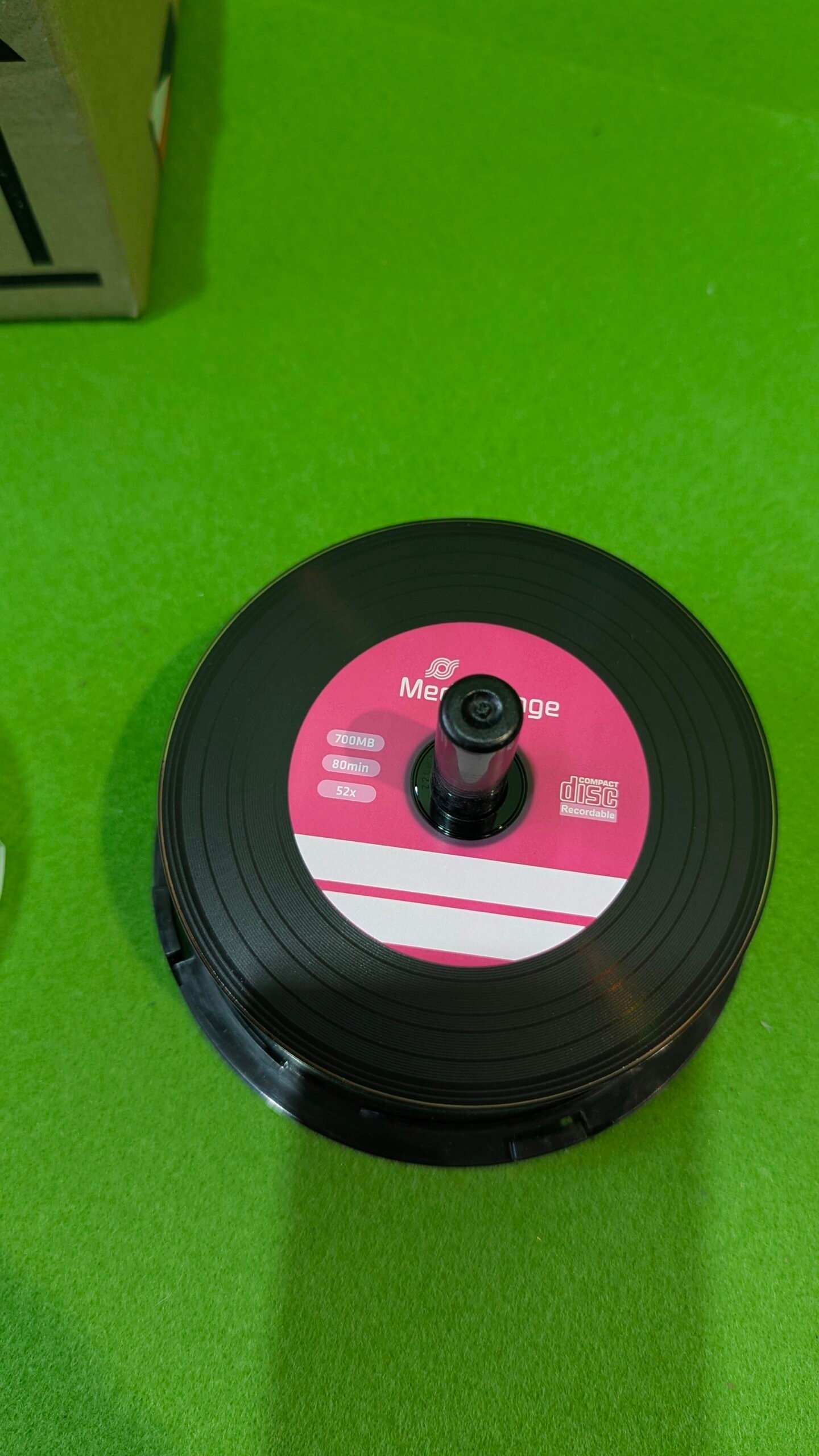 32 Discos CD en blanco DD-R de vinilo con fondo negro 52 x 700 mb 80m - Oportunexa