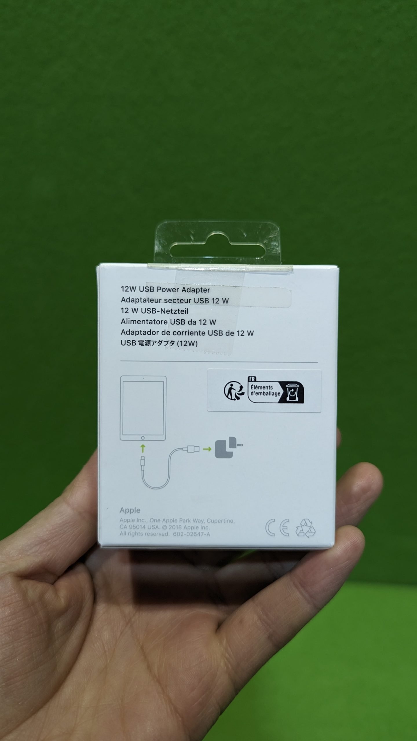 Apple Adaptador de Corriente USB de 12 W - Oportunexa