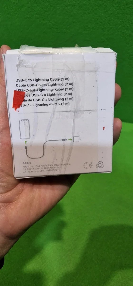 Apple Cable de Conector Lightning a USB (2m) - Oportunexa