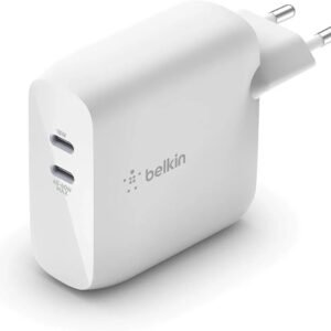 Belkin cargador de pared USB-PD GaN doble de 68 W - Oportunexa