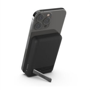 Belkin Cargador portátil banco de energía inalámbrico de 5000 mAh, cargador MagSafe de 7.5 W - Oportunexa