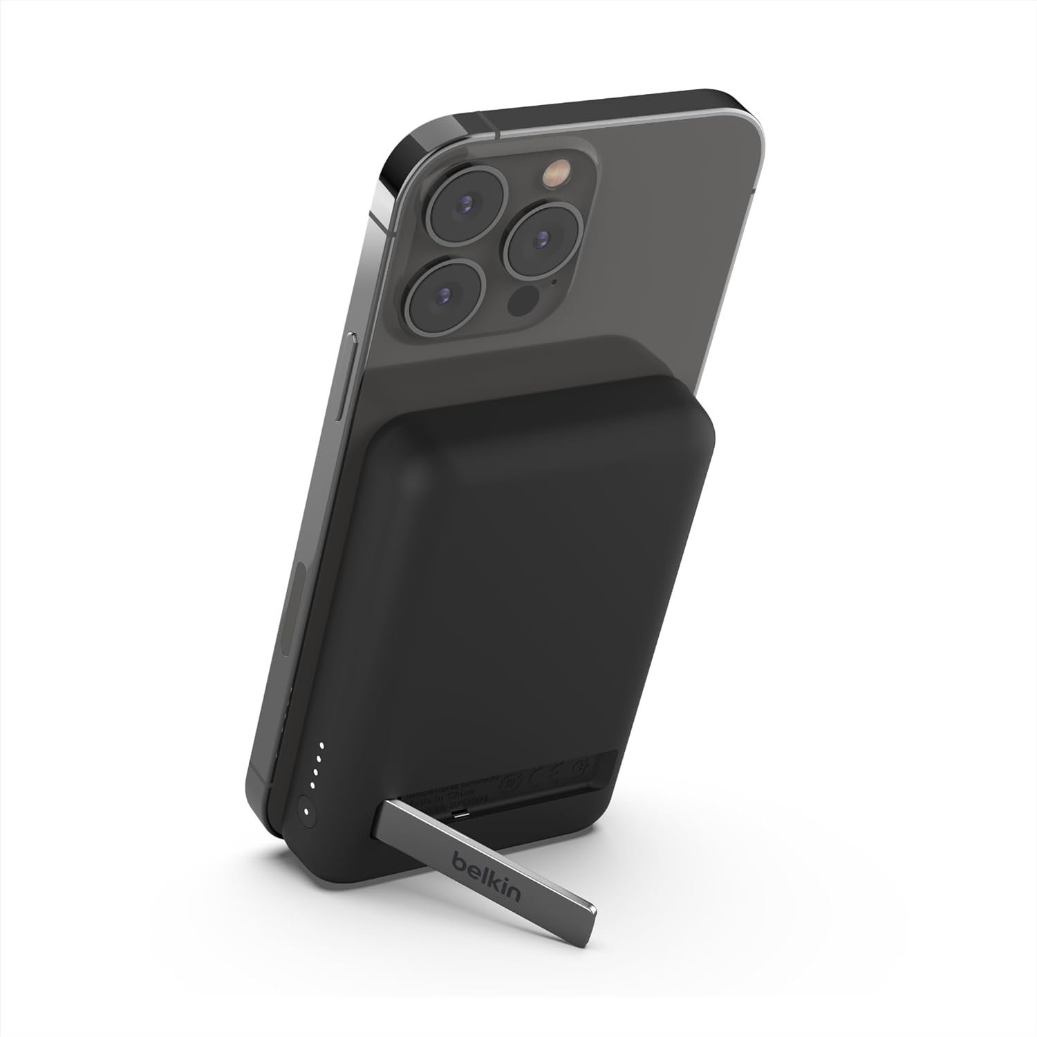 Belkin Cargador portátil banco de energía inalámbrico de 5000 mAh, cargador MagSafe de 7.5 W - Oportunexa