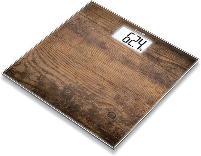 Beurer GS 203 Madera - Báscula de baño de vidrio - Oportunexa