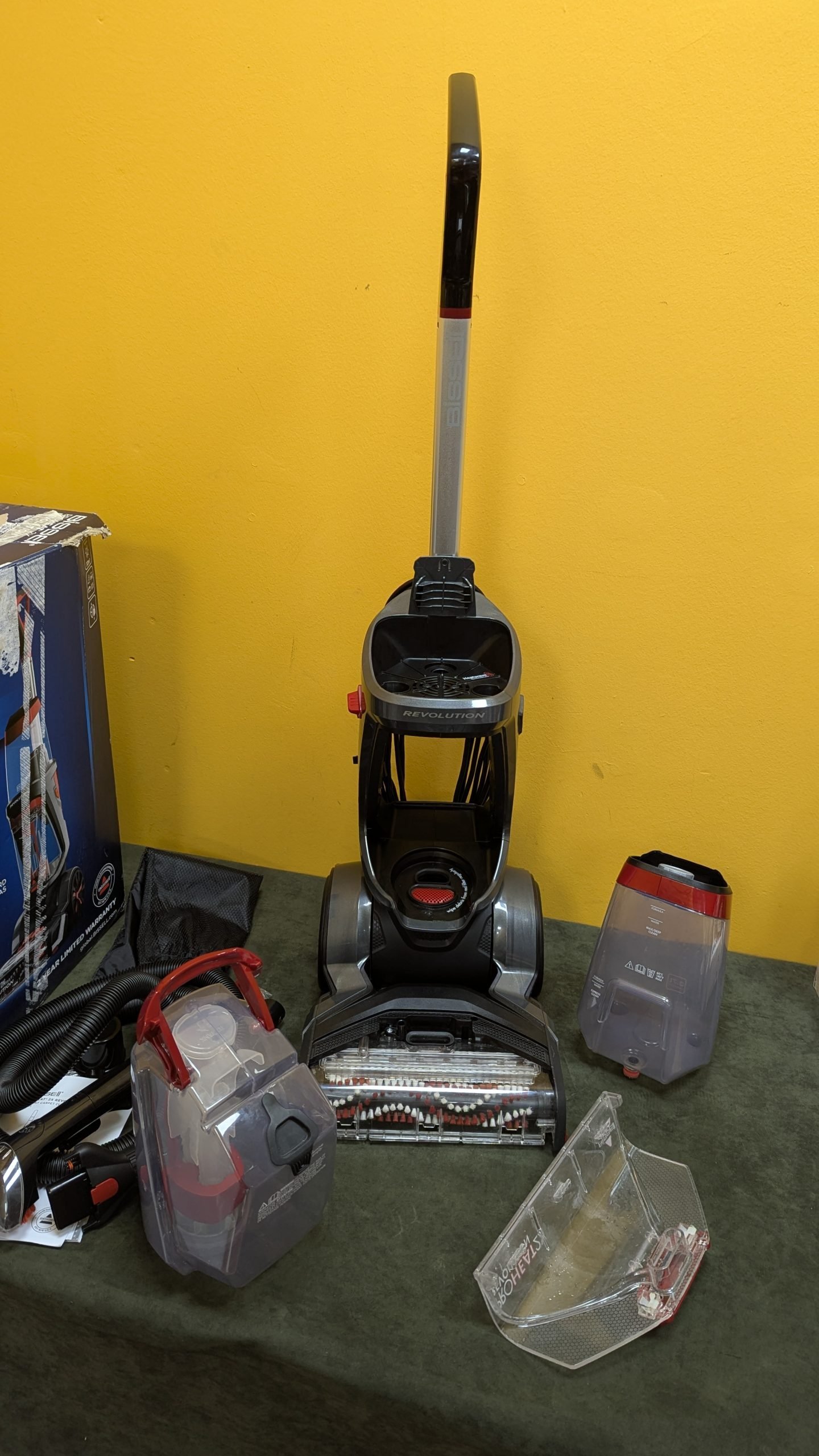 BISSELL ProHeat 2X Revolution Aspirador de agua para alfombras - Oportunexa