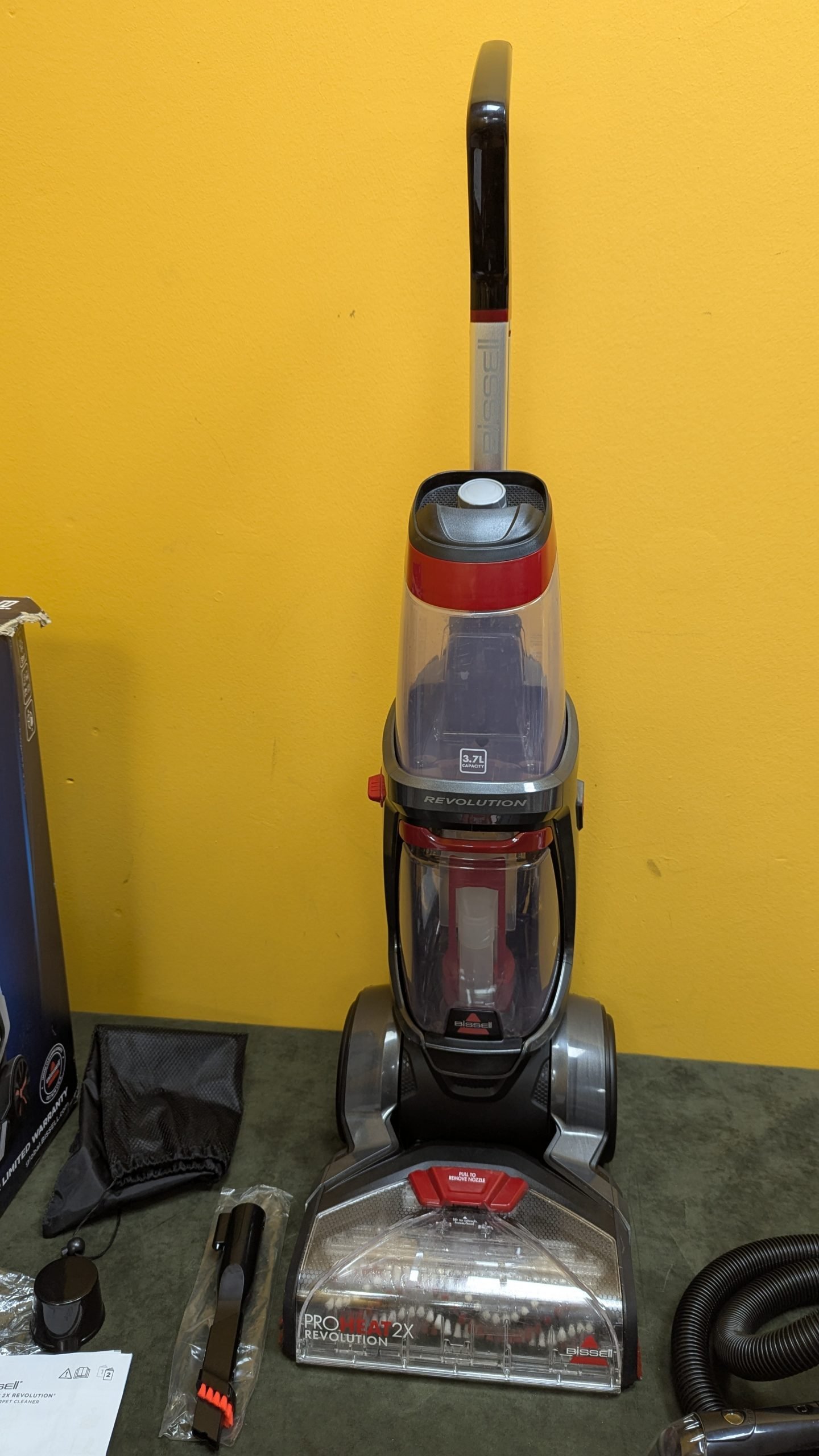 BISSELL ProHeat 2X Revolution Aspirador de agua para alfombras - Oportunexa