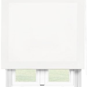 Blindecor Ara Estor enrollable Blanco Roto 90 x 175 cm - Oportunexa