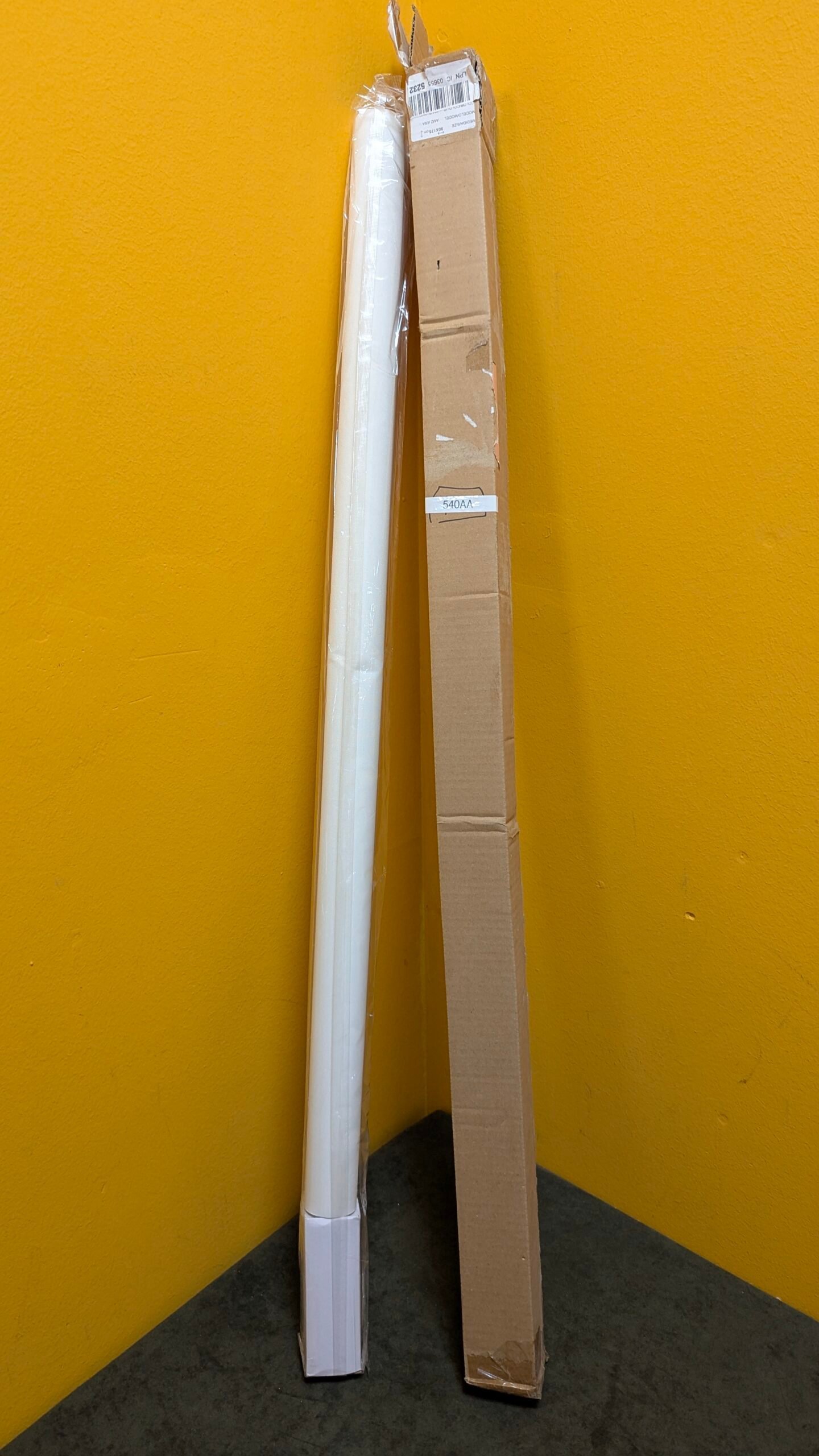 Blindecor Ara Estor enrollable Blanco Roto 90 x 175 cm - Oportunexa