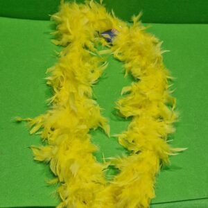 Boa amarillo disfraz - Oportunexa