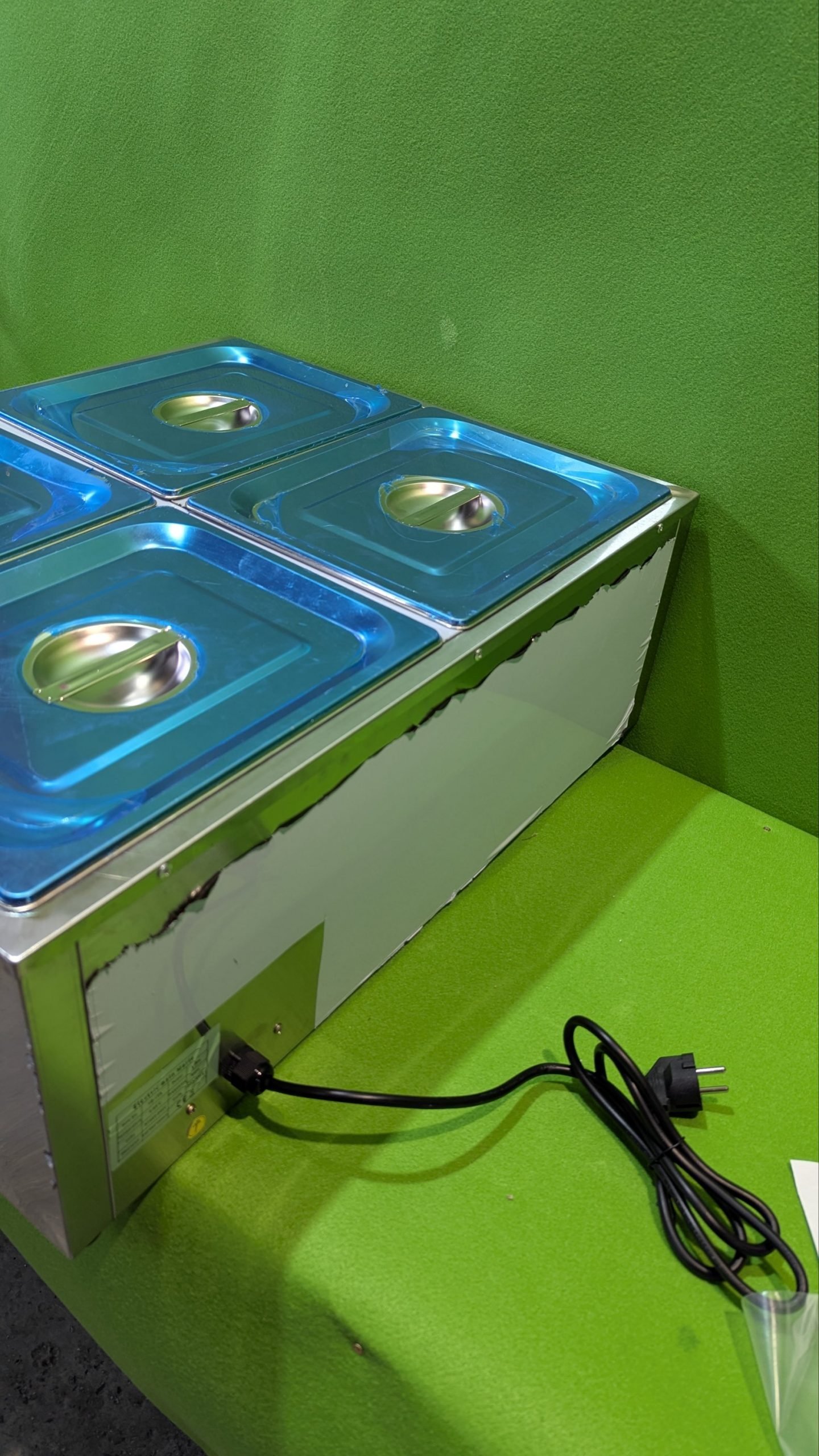 Calentador de alimentos eléctrico para Buffet CON TARA - Oportunexa