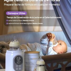 Calienta Biberones, Nuliie Calienta Biberones Portatil 6 en 1 - Oportunexa