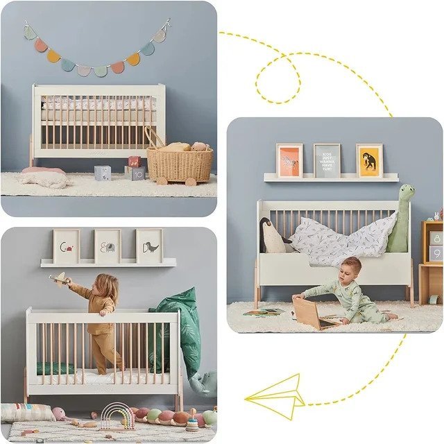 Cama infantil de madera Krübb Recomendación de peso máximo 30 KG - Oportunexa