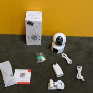 Cámara HD Wifi con rotación de 360 grados - Oportunexa