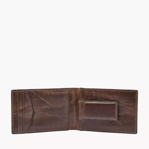 Cartera plegable Derrick con clip para billetes - Oportunexa