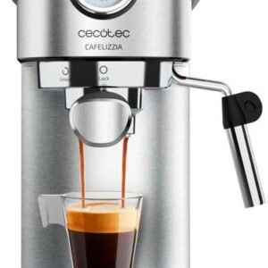 Cecotec Cafetera para Espressos y Cappuccino Cafelizzia 790 Steel Pro con tara - Oportunexa