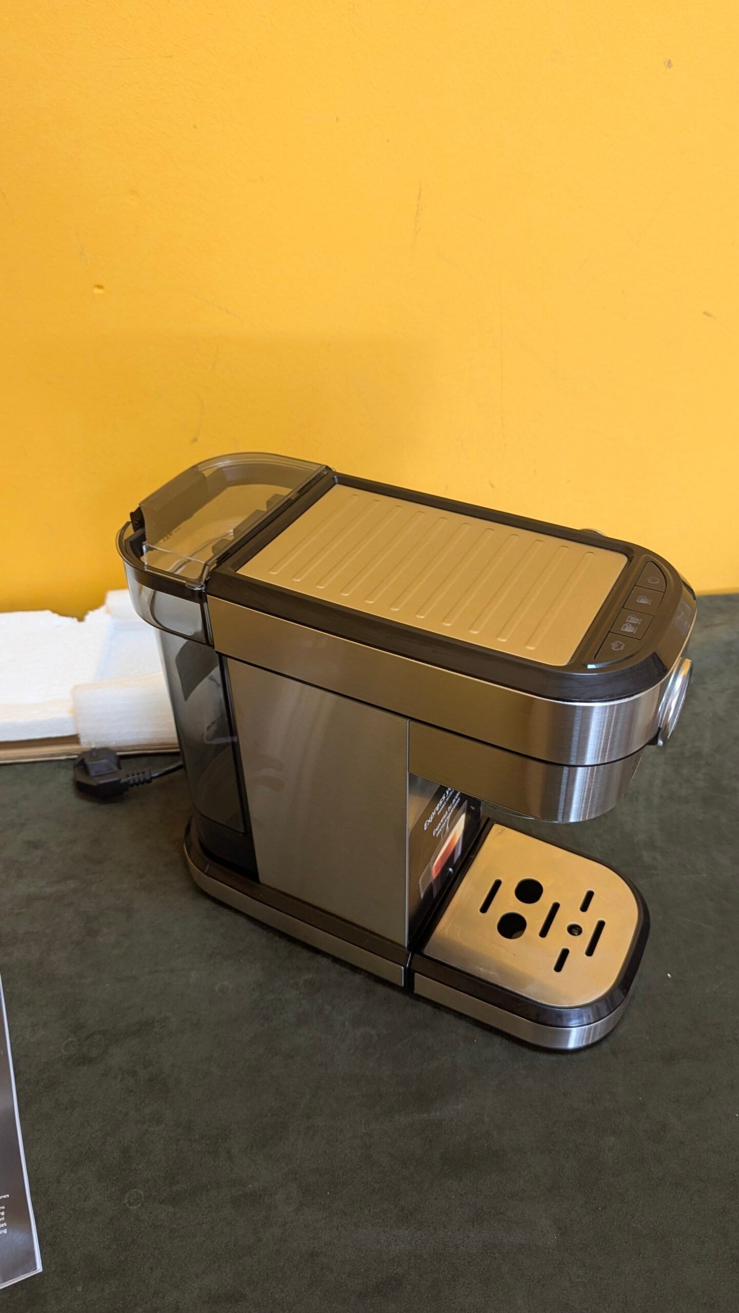 Cecotec Cafetera para Espressos y Cappuccino Cafelizzia 790 Steel Pro con tara - Oportunexa