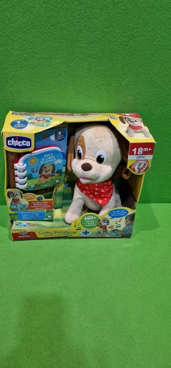 Chicco- Lucky Il Peluche contador de historias - Oportunexa