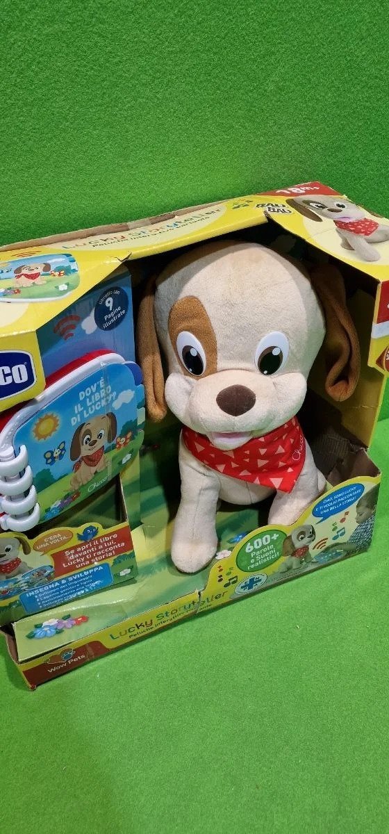 Chicco- Lucky Il Peluche contador de historias - Oportunexa