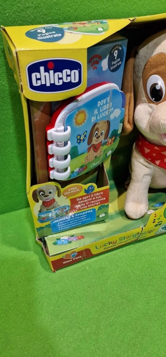 Chicco- Lucky Il Peluche contador de historias - Oportunexa