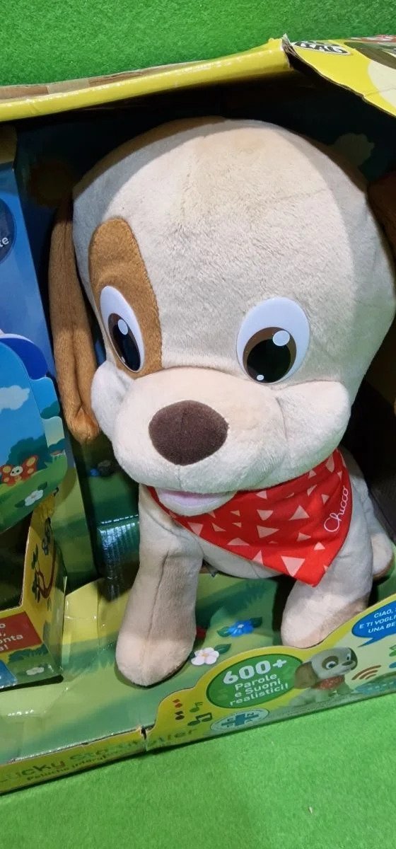 Chicco- Lucky Il Peluche contador de historias - Oportunexa