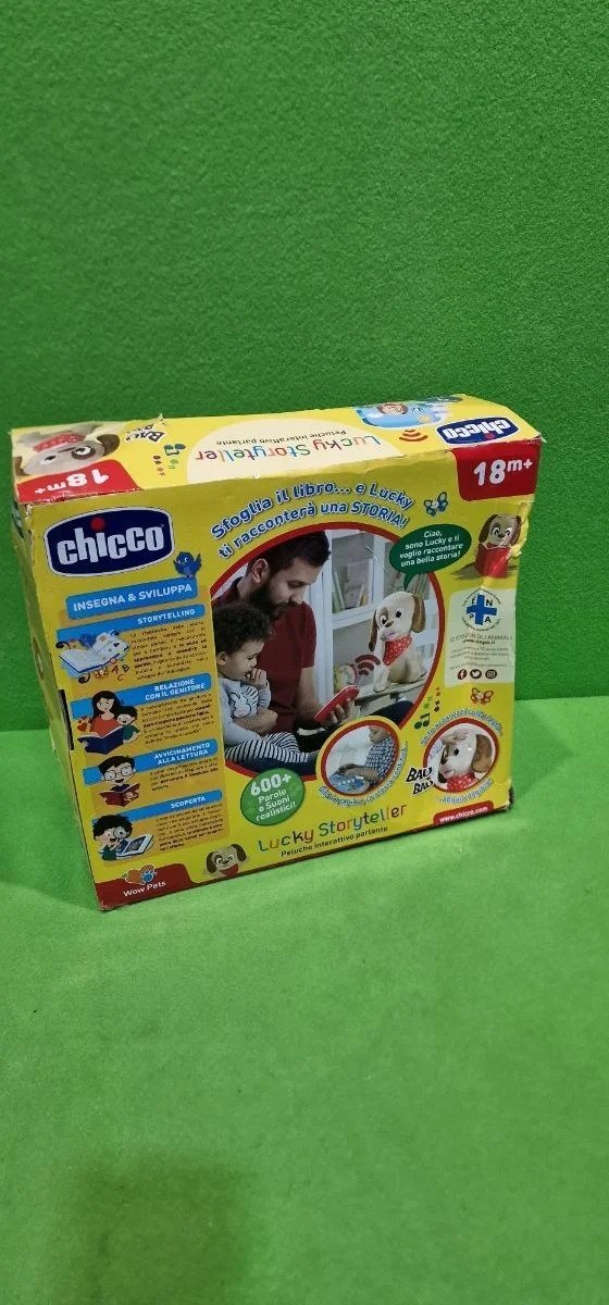 Chicco- Lucky Il Peluche contador de historias - Oportunexa