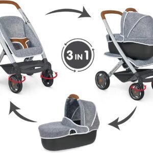 Cochecito + Cochecito Gris BEBE CONFORT - SMOBY - Oportunexa