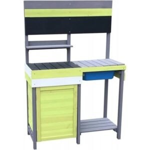 Cocina infantil de madera Bella Outdoor Toys 78x33x120 cm - Oportunexa