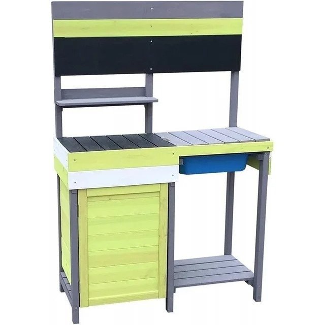 Cocina infantil de madera Bella Outdoor Toys 78x33x120 cm - Oportunexa
