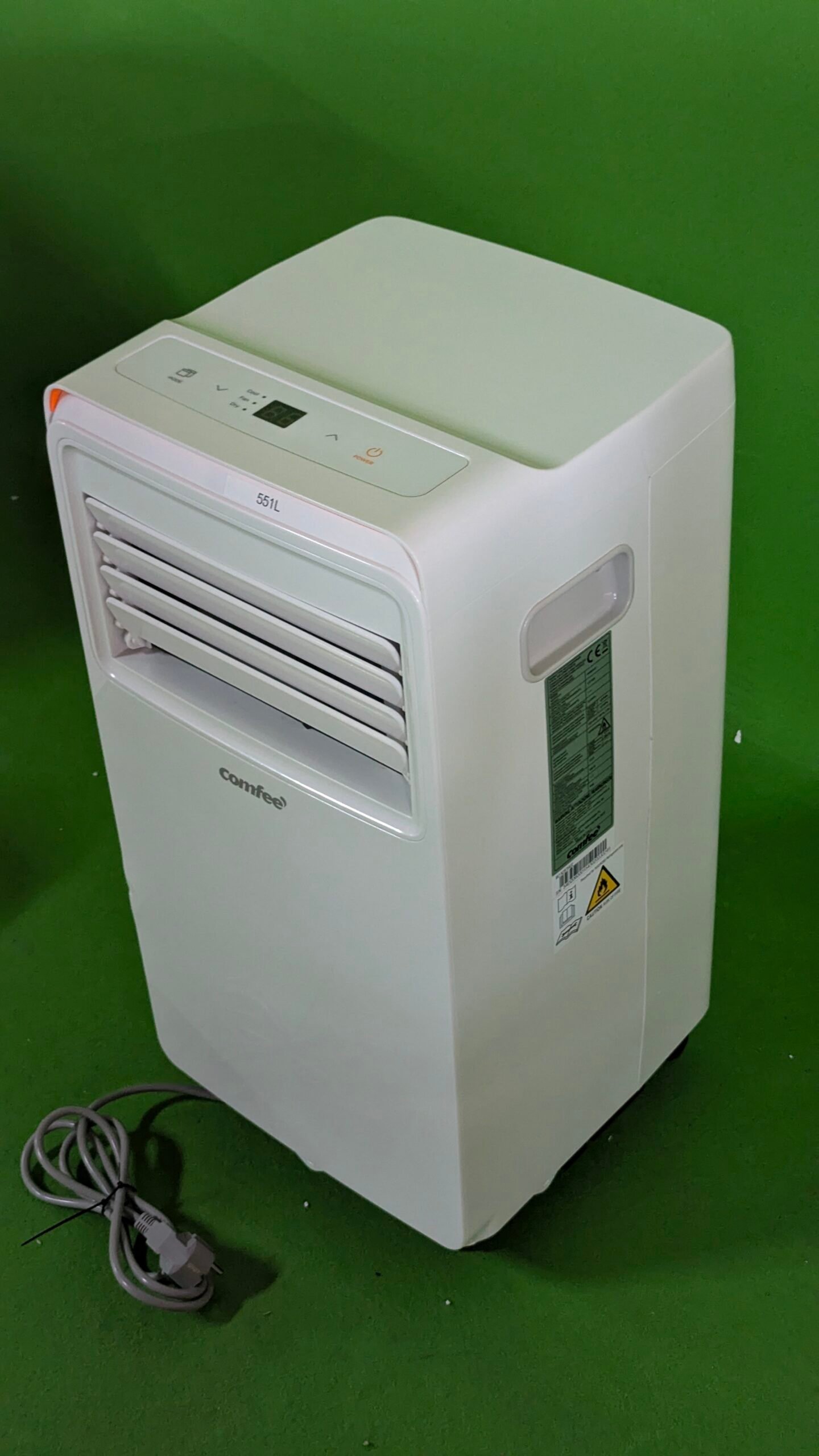 COMFEE' Aire acondicionado portátil 5000 BTU/h ámbar 6C - Oportunexa