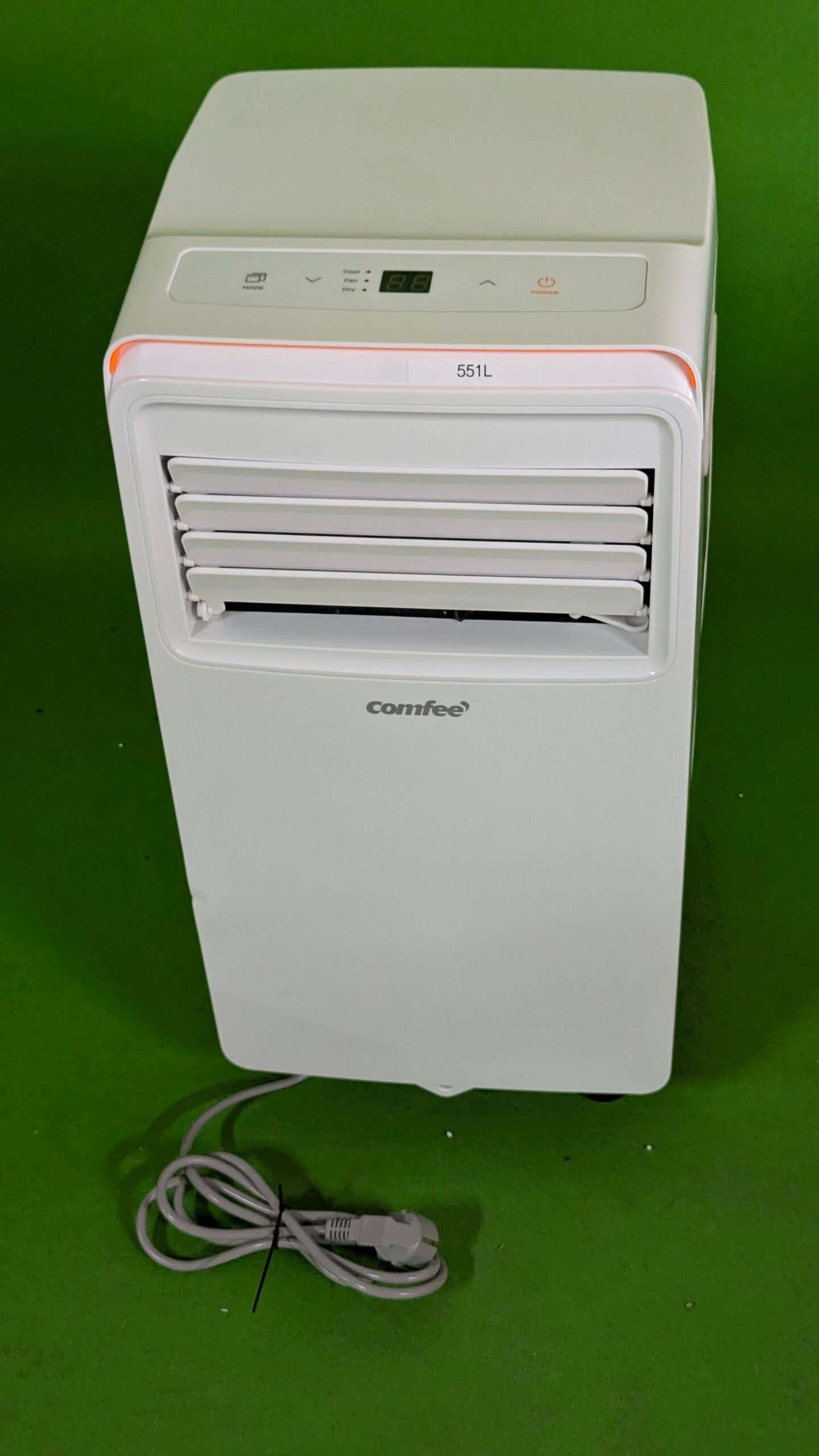 COMFEE' Aire acondicionado portátil 5000 BTU/h ámbar 6C - Oportunexa