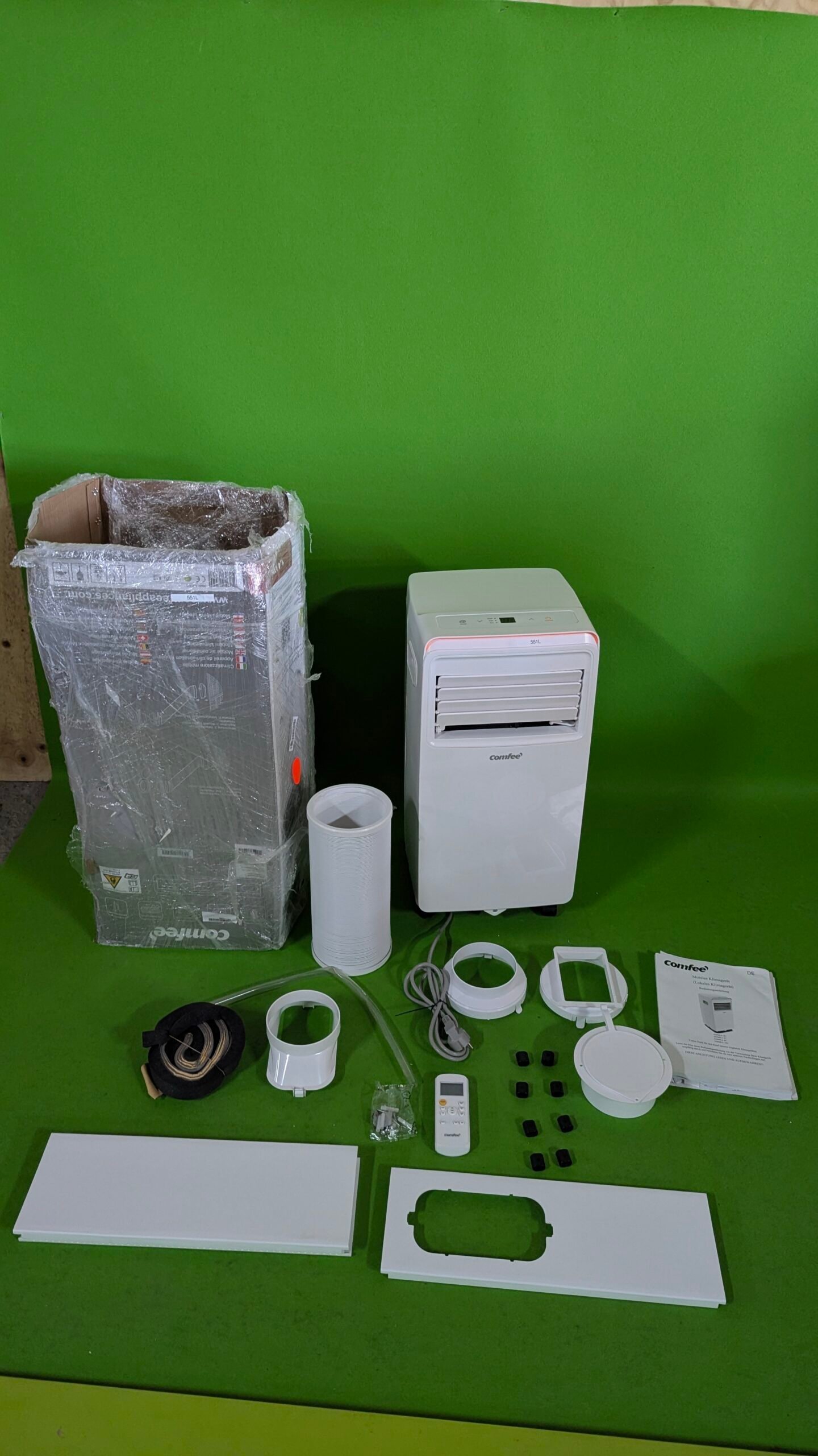 COMFEE' Aire acondicionado portátil 5000 BTU/h ámbar 6C - Oportunexa