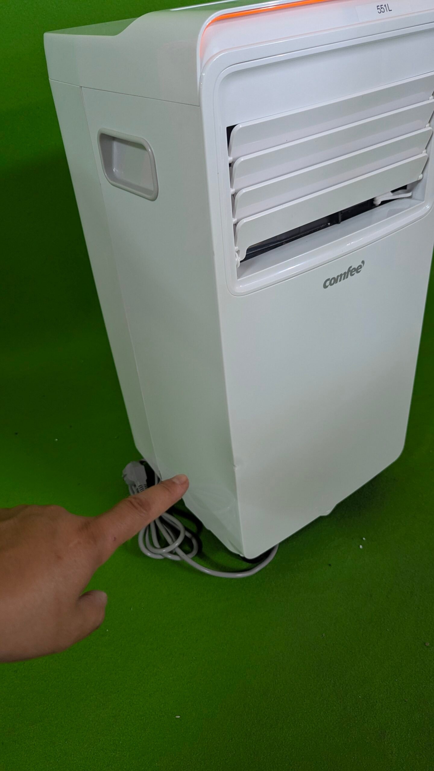 COMFEE' Aire acondicionado portátil 5000 BTU/h ámbar 6C - Oportunexa