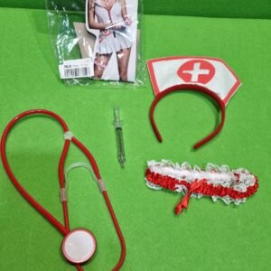 Conjunto de disfraz de enfermera - Oportunexa