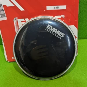 Evans 08 pulgadas (20cm), TT08CHR (parche negro para tambor) - Oportunexa