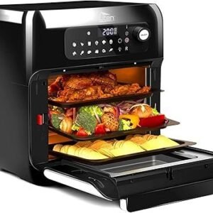 Freidora de Aire sin Aceite 10L Horno de Aire Caliente 1500W - Oportunexa