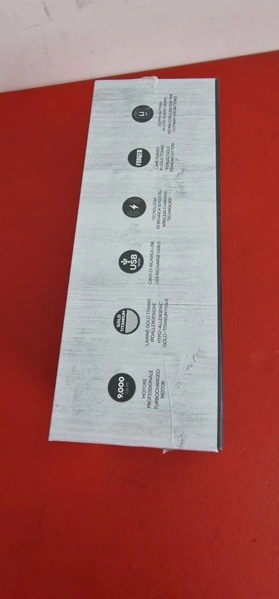GAMMAPIU' PRODIGY Maquinilla de afeitar eléctrica inalámbrica para barba - Oportunexa