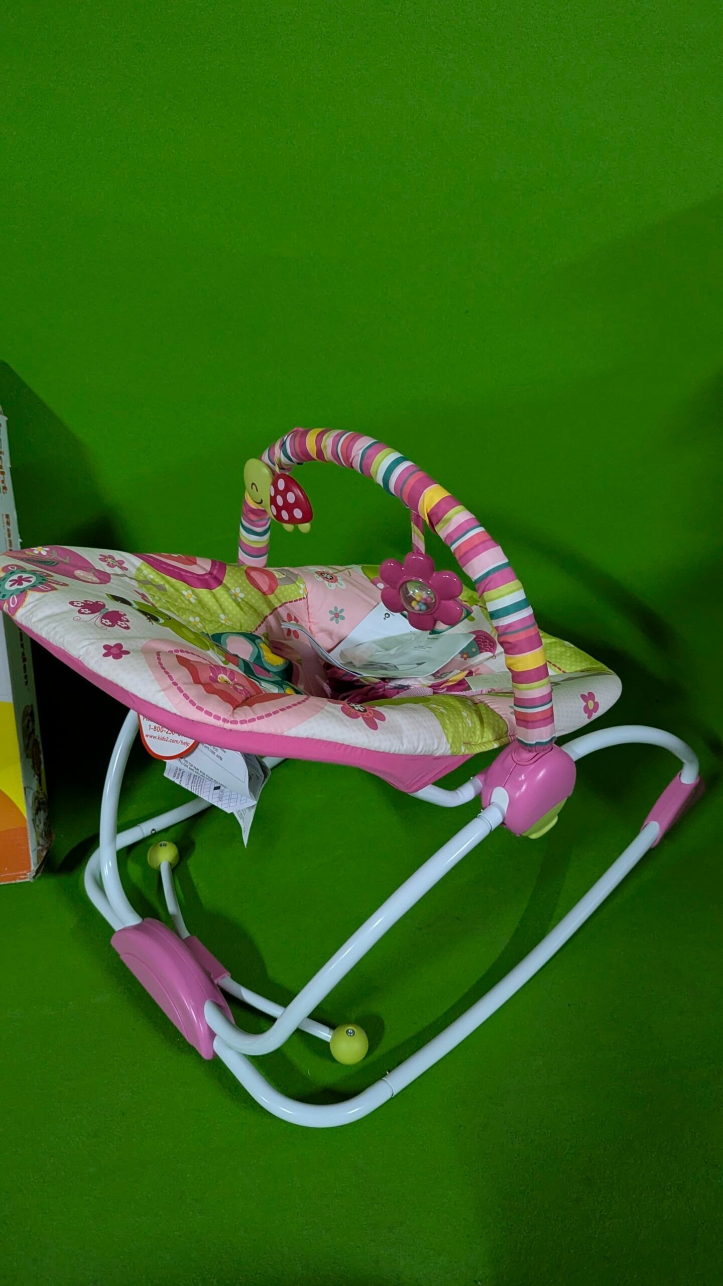 Hamaquita de bebé Rocker Rasberry hasta 18kg - Oportunexa