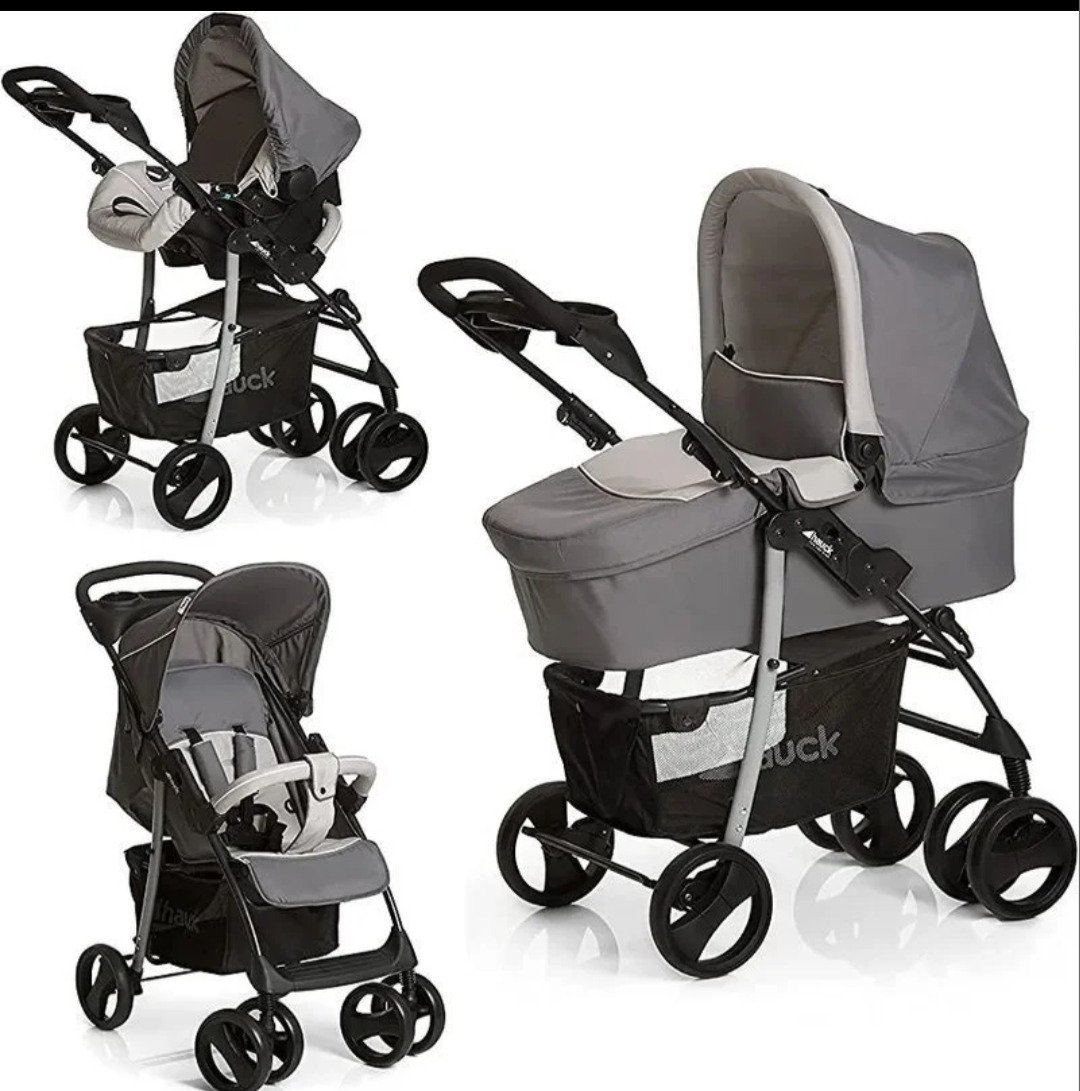 Hauck Shopper SLX Trioset Carrito Bebe 3 en 1 - Oportunexa