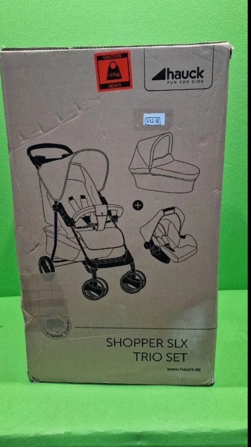 Hauck Shopper SLX Trioset Carrito Bebe 3 en 1 - Oportunexa