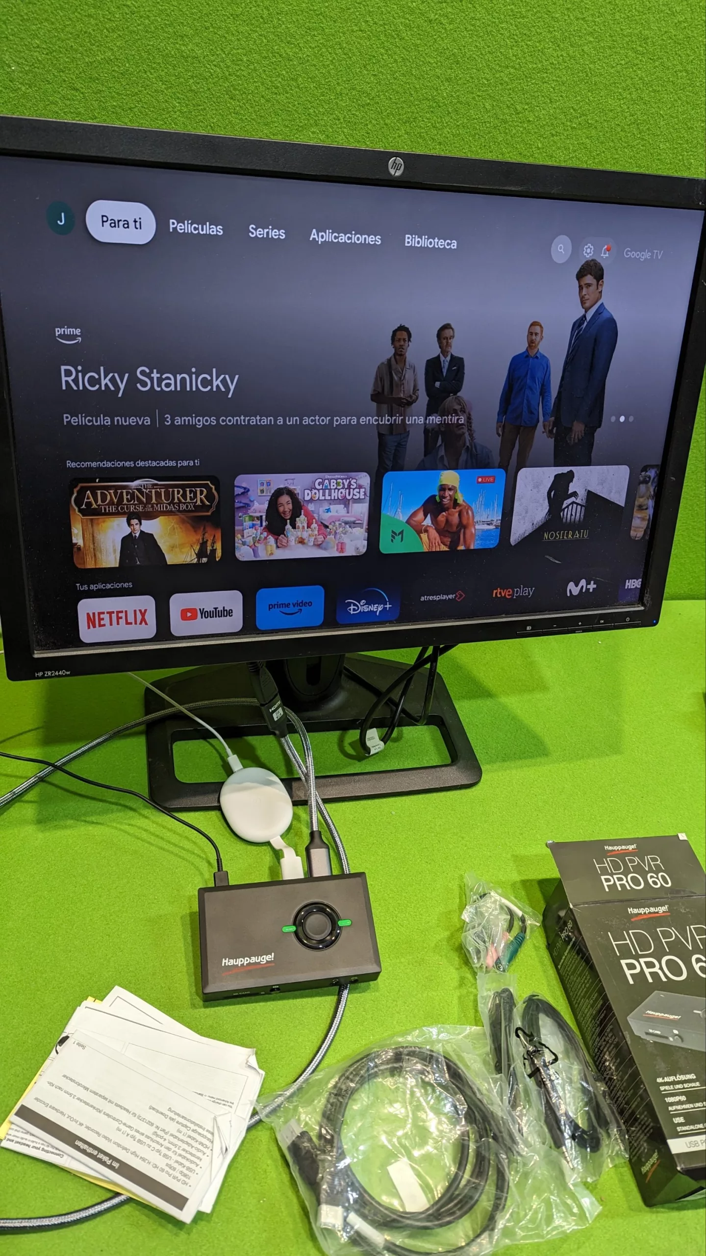 Hauppauge HD PVR Pro 60 Grabador de Juegos - Oportunexa
