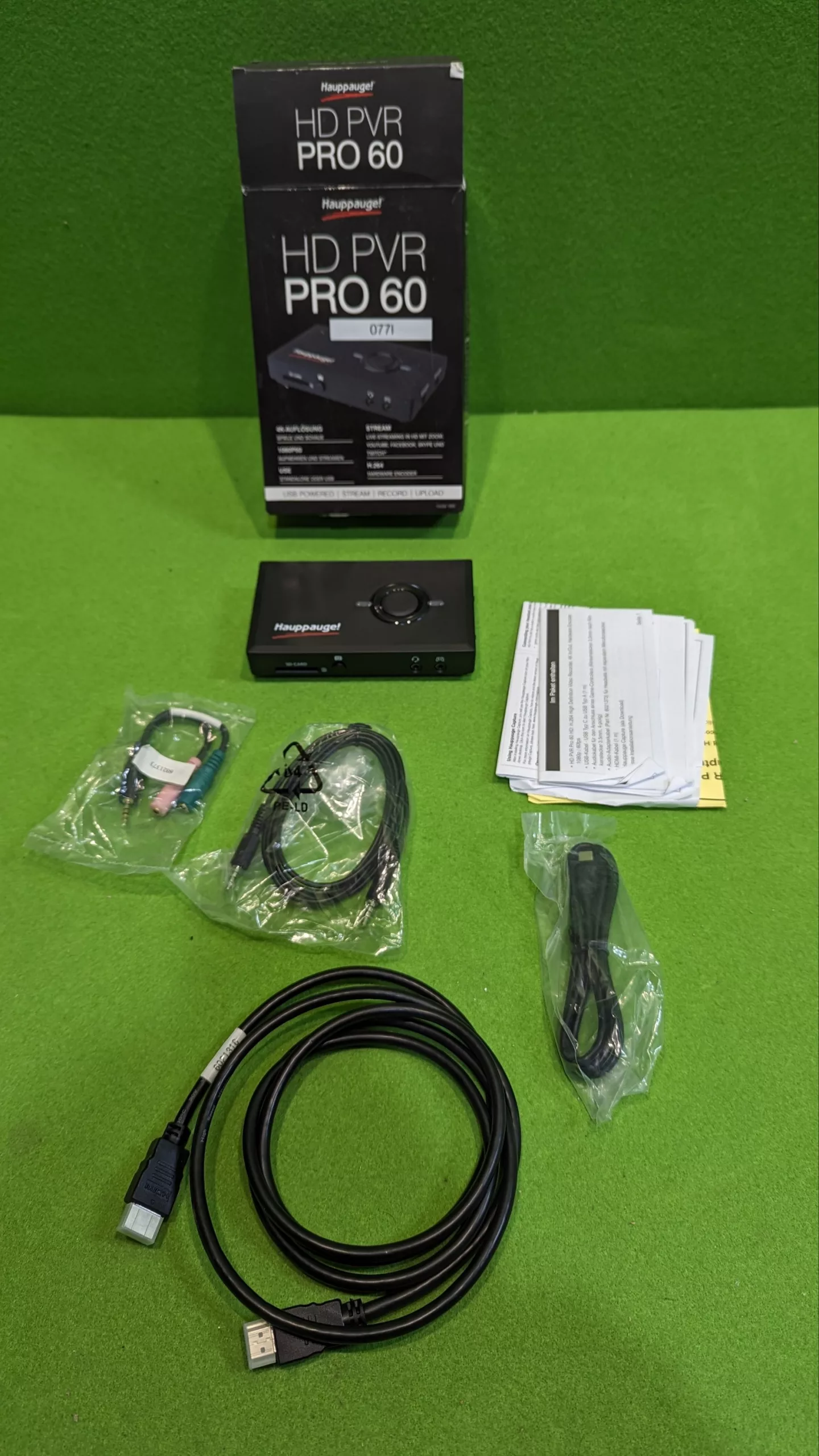 Hauppauge HD PVR Pro 60 Grabador de Juegos - Oportunexa