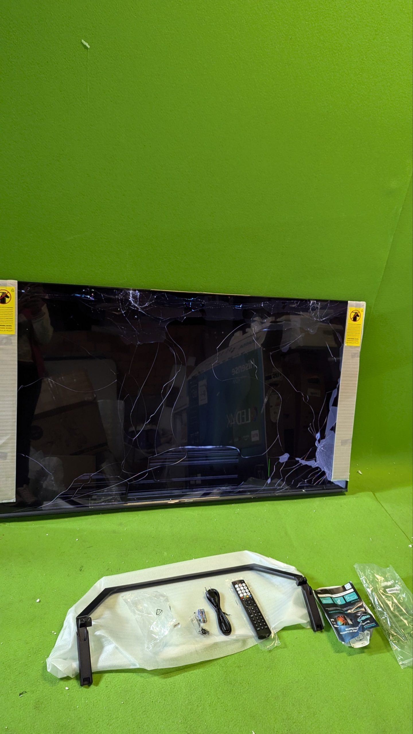 Hisense TV 65A7KQ - para repuestos o reparación - Oportunexa