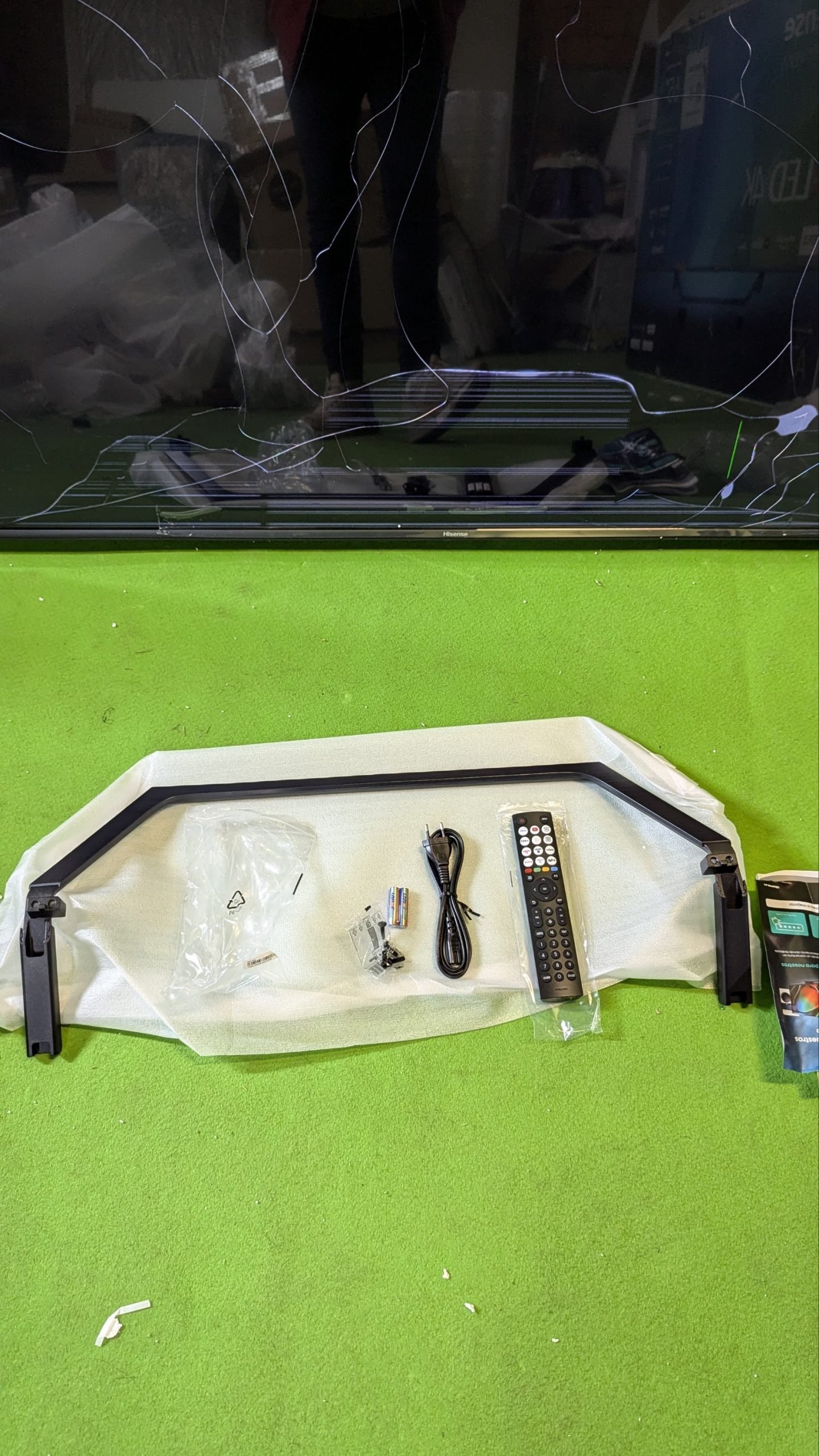 Hisense TV 65A7KQ - para repuestos o reparación - Oportunexa