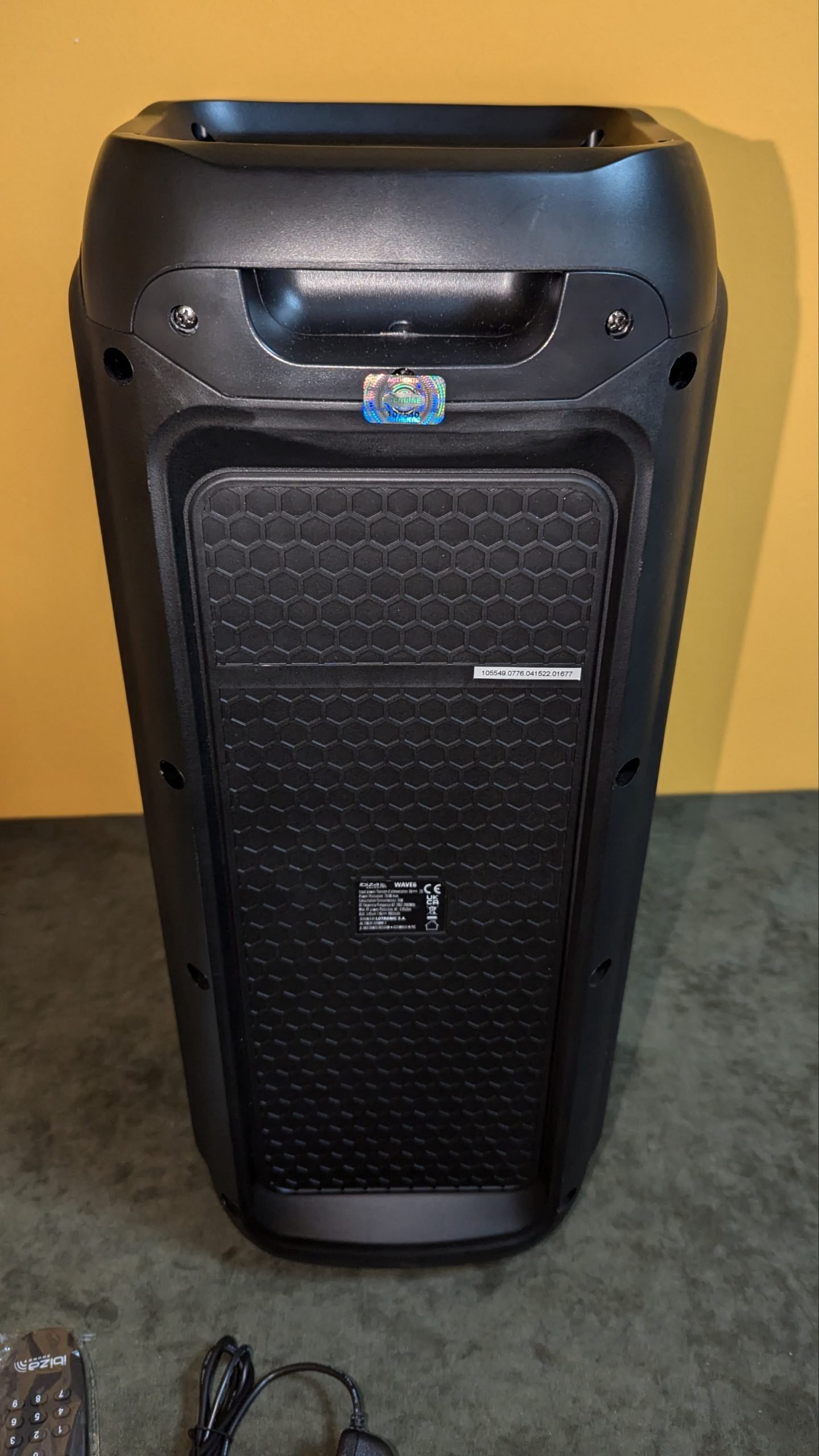 Ibiza WAVE6 Altavoz a pilas de 250W - Oportunexa