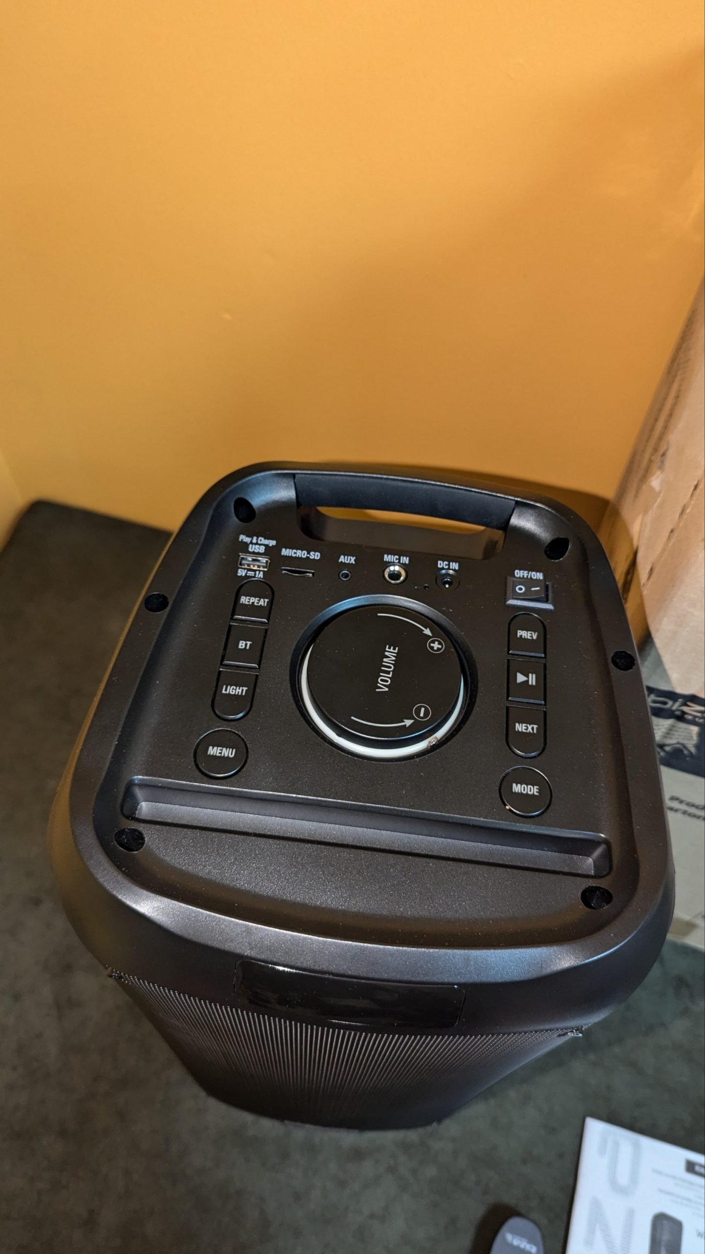 Ibiza - WAVE6 - Altavoz a pilas de 250W/2x5.25" - Oportunexa