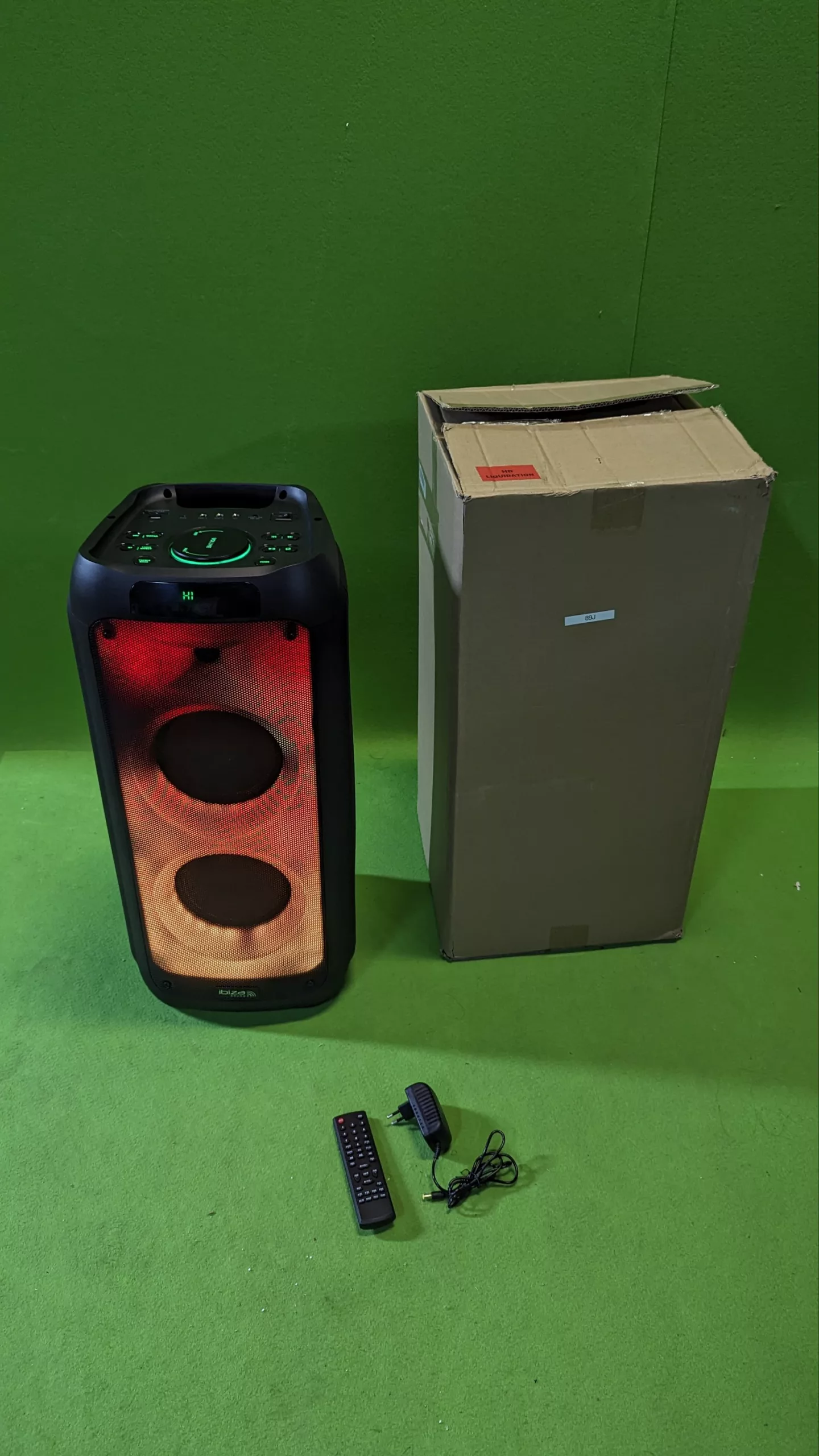 Ibiza WAVE8 Sistema de Altavoces de 600W - Oportunexa