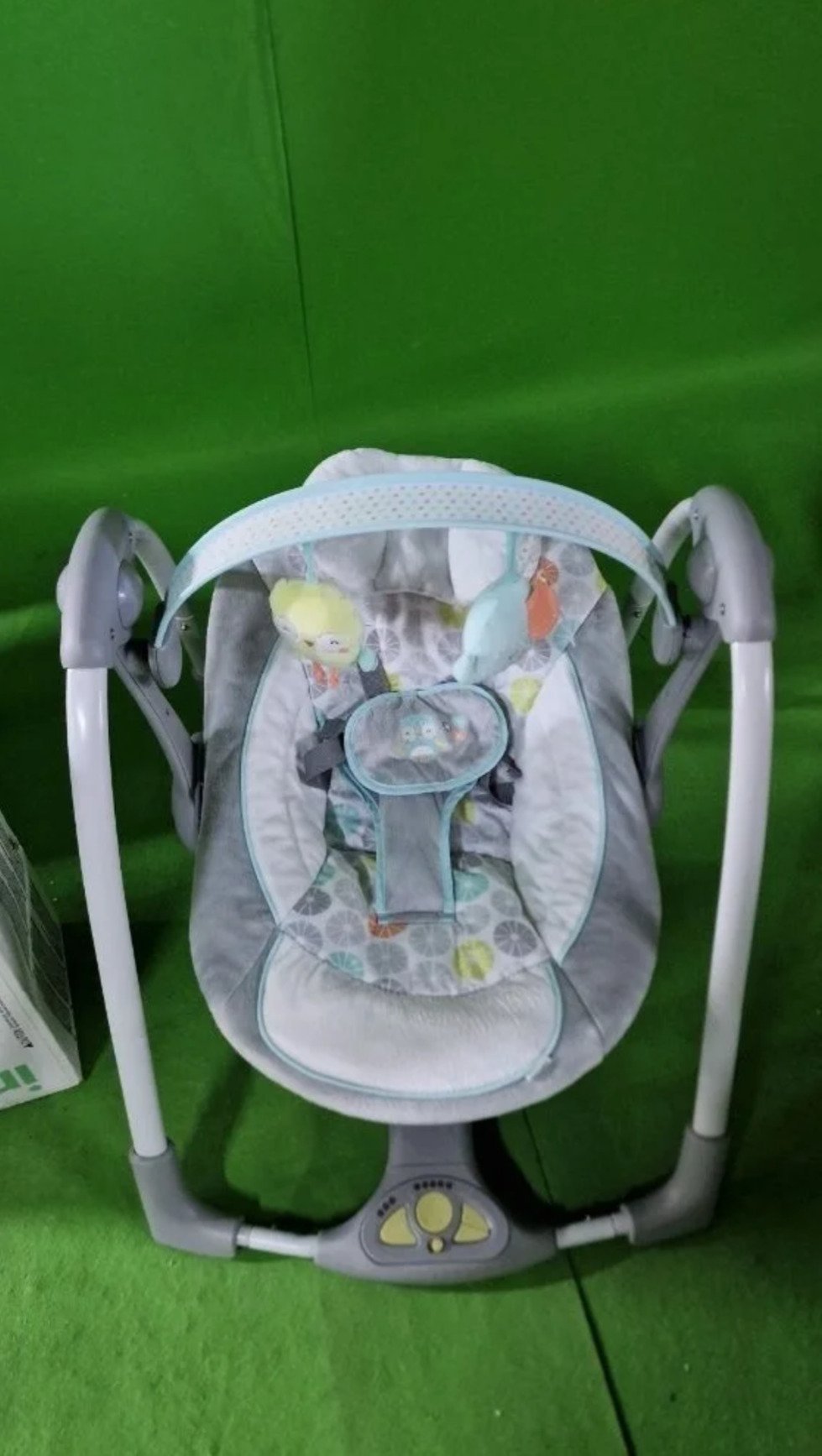 Ingenuity, Columpio Compacto Plegable Hugs & Hoots - Oportunexa