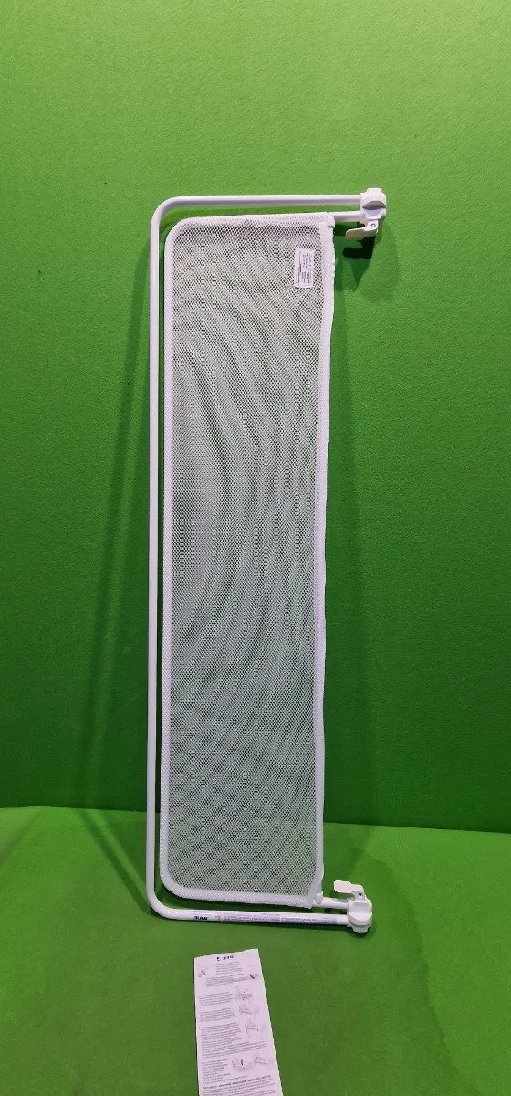 Jané Barrera de Cama Abatible Básica en Color Blanco, Largo 140 Cm - Oportunexa